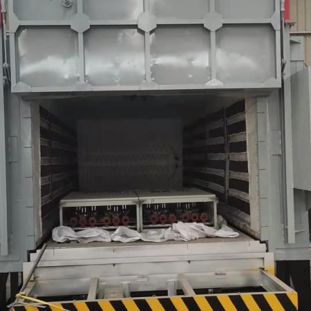Trolley type electric furnace-4